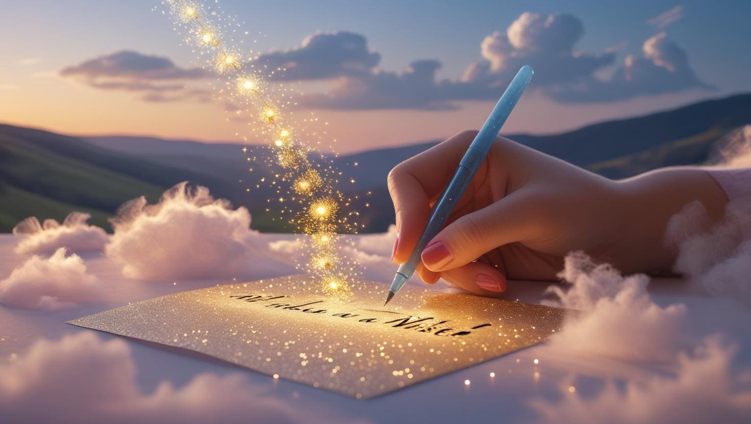 Wish Mantra Dream Manifestation Design